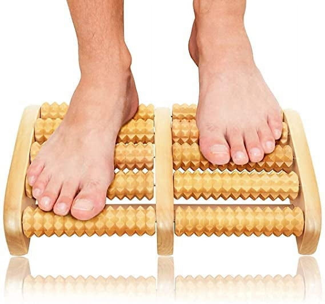 Wooden Foot Massager Body Accupressure Point Device Relaxation Foot Massager