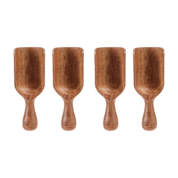 Wooden For Jars Measuring Spoons For Ground Coffee Wood For Seasoning Laundry Shovel Measuring Multipurpose