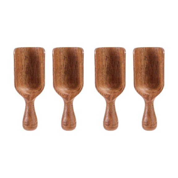 Wooden For Jars Measuring Spoons For Ground Coffee Wood For Seasoning Laundry Shovel Measuring Multipurpose