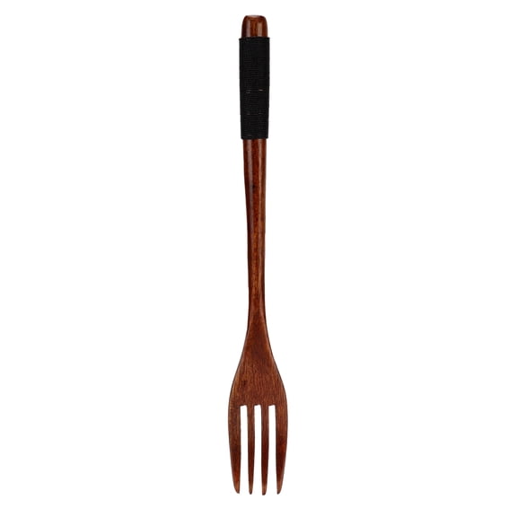 Wooden Fork, Japanese Wooden Fork, Reusable Kitchen Wooden Tableware, Used For Barbecues, Picnics, Camping Parties