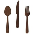 thumbnail image 1 of Wooden Fork Spoon Knife Sign Home Decor Kitchen Wall Cutout Large and Signs Gear Utensils, 1 of 6