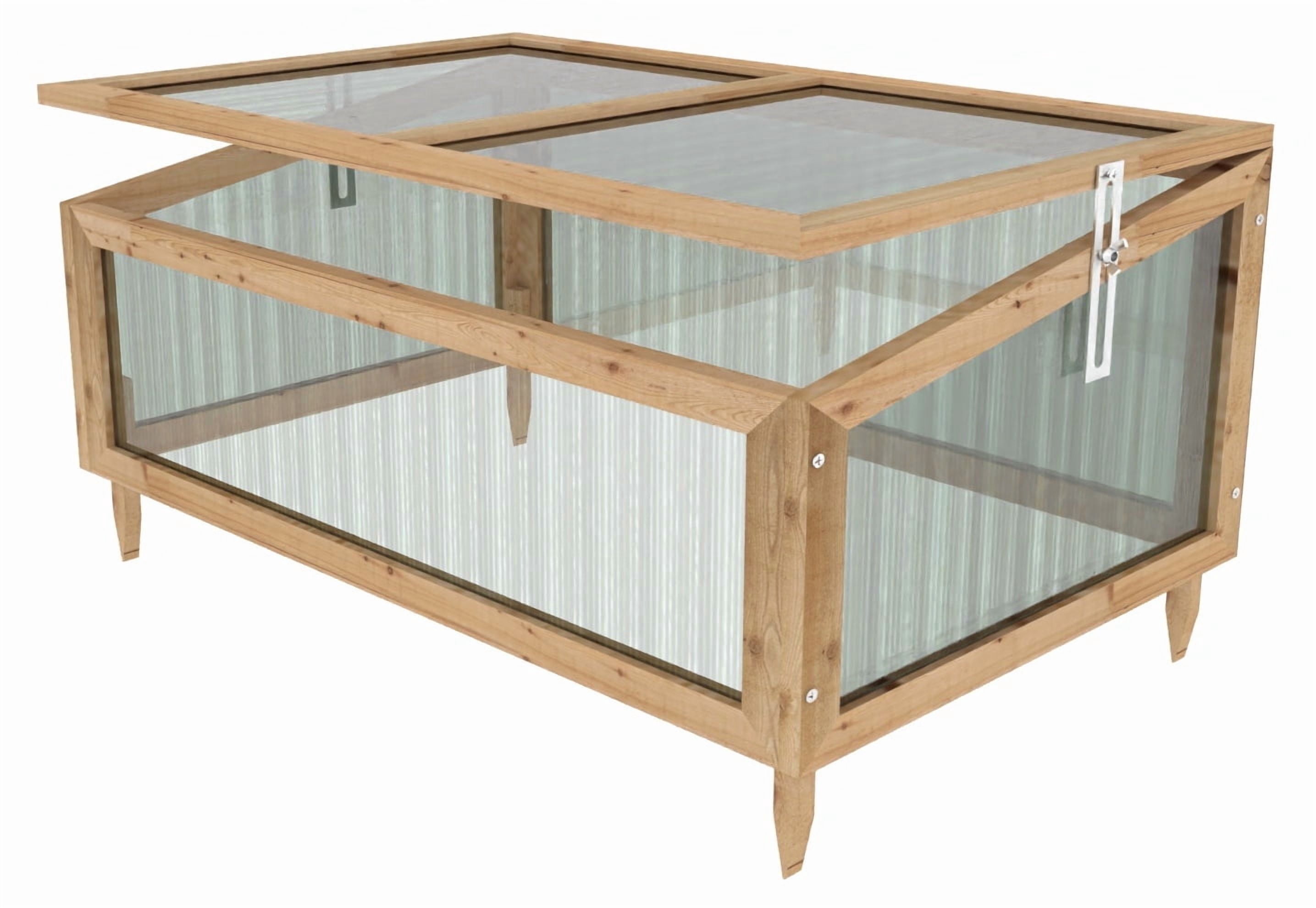 Wooden Frame Greenhouse