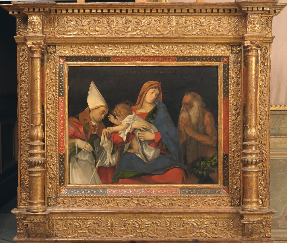 Wooden Frame (Veneto) Canvas Art - (24 x 18)