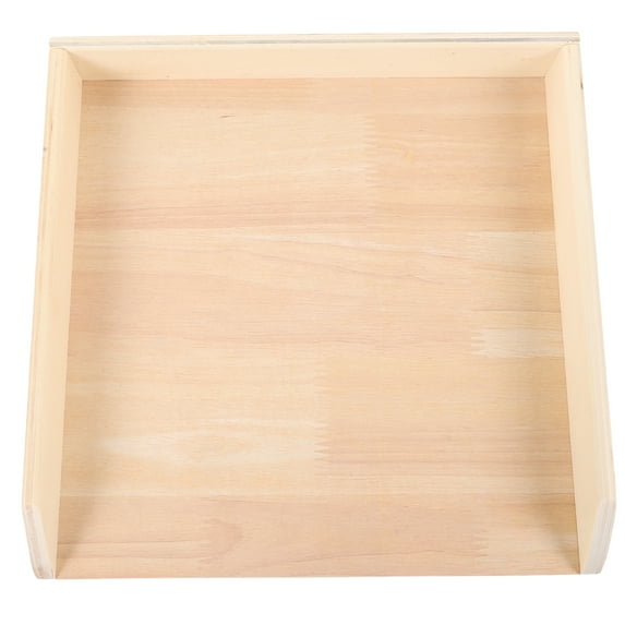 Wooden Fridge Storage Containers for Refrigerator Dumpling Box Delicatessen Tray