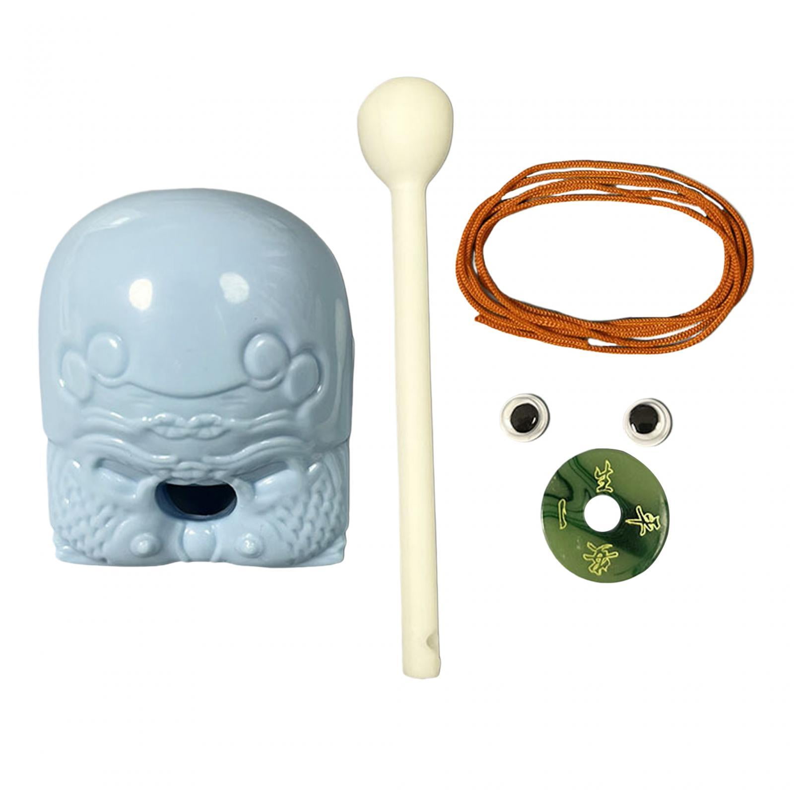 Wooden Frog Instrument Guiro Instrument Noise Maker Musical Tone Blocks