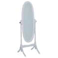 thumbnail image 1 of Benzara Wooden Full-Length Mirror-Color:White, 1 of 1