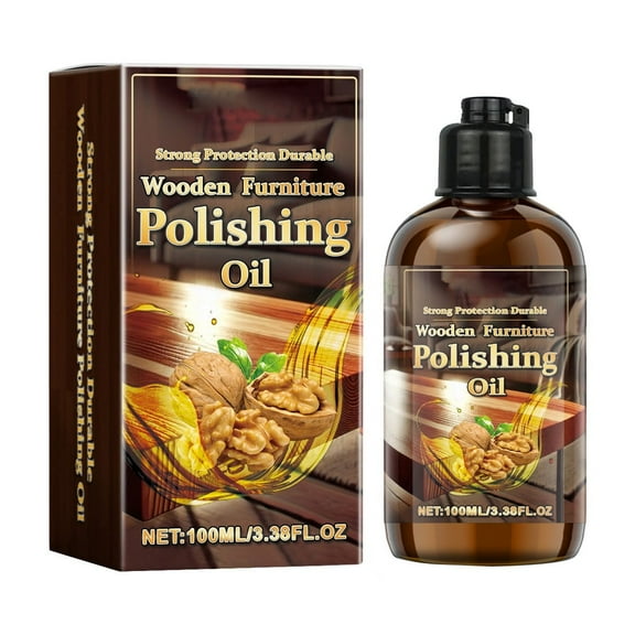 Wooden Furniture Oil Natural Wood Furniture Polish Crack Polish Oil Long Lasting Moisturizing(100ml)