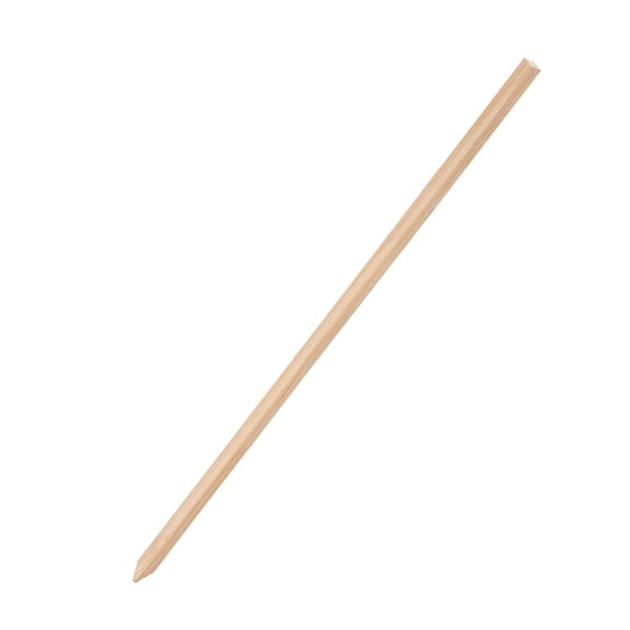 Wooden Garden Stakes 50 Pcs, 36 Inch Fir Wood Plant Support Stakes, Survey Grading Stakes with Pointed Tip, Sign Posts for Fence, Boundaries, Backyard