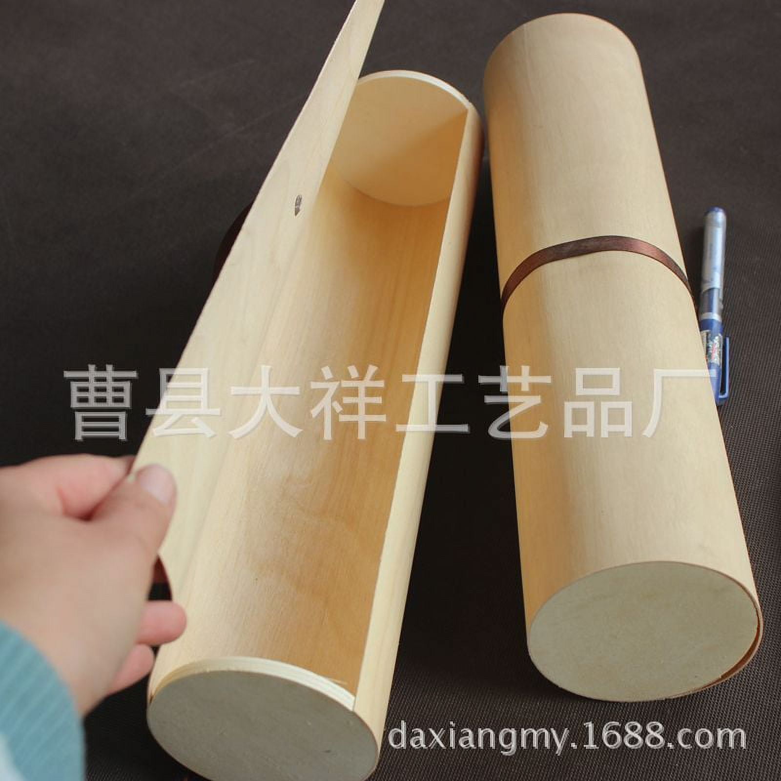 Wooden Gift Box Wine Bottle Storage Box Gift Wrap Storage Box Wood Box with Lid