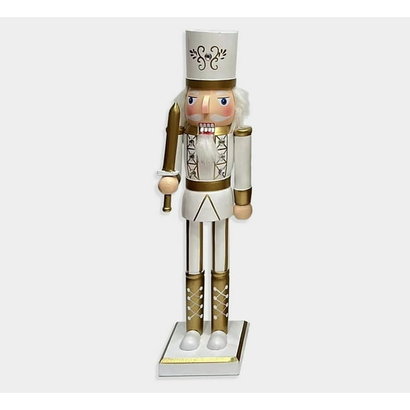 Wooden Golden Guard Nutcracker Wizardi F07M6-14A
