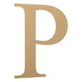 thumbnail image 1 of Wooden Greek Letter Rho - Fraternity/Sorority - Premium MDF Wood Letters (6 inch, Rho), 1 of 5