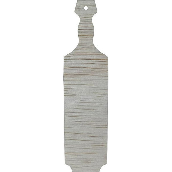 Wooden Greek Paddle Cutout, 6'' Sorority Paddle Shape