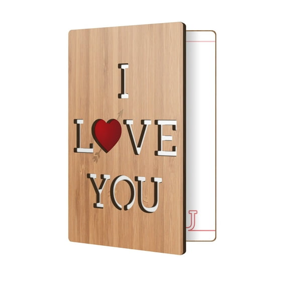 I Love You Love Card