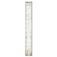 thumbnail image 1 of Wooden Growth Chart, Czzoypi Elegant Kids Height Ruler For Boys, Natural Wood Wall Decoration With Removable Sponge Adhesive Easy Installation, 1 of 7