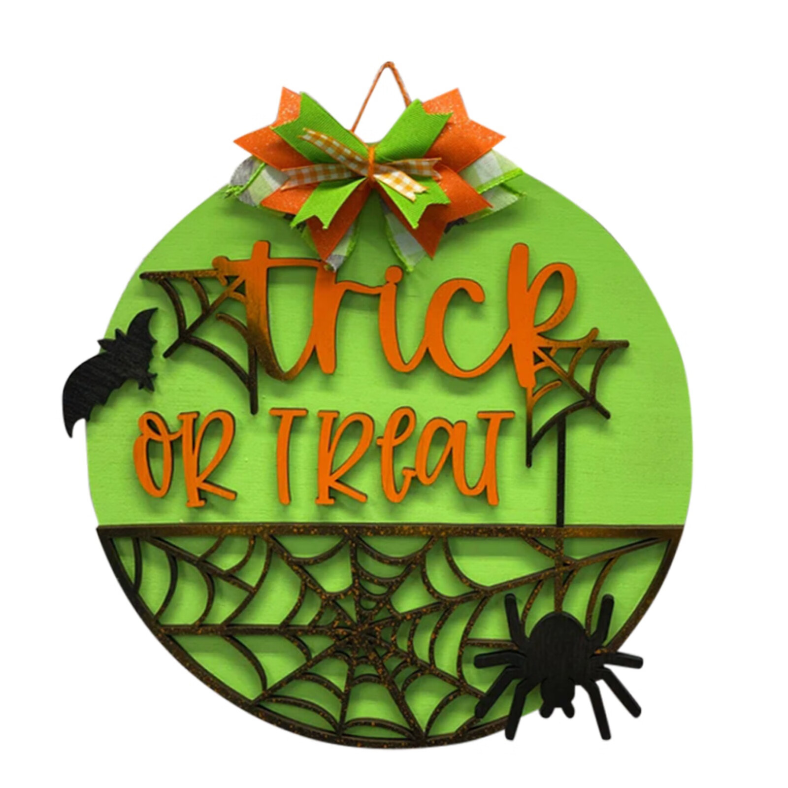 Wooden Halloween Door Sign Halloween Wall Sign For Halloween Party