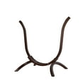thumbnail image 1 of Wooden Hammock Stand Only, Sun Protection & Rain Resistant, Heavy Duty Premium Solid Wood Hammock Chair Stand for Indoor or Outdoor Use, Brown （Without Hammock Chair）, 1 of 7
