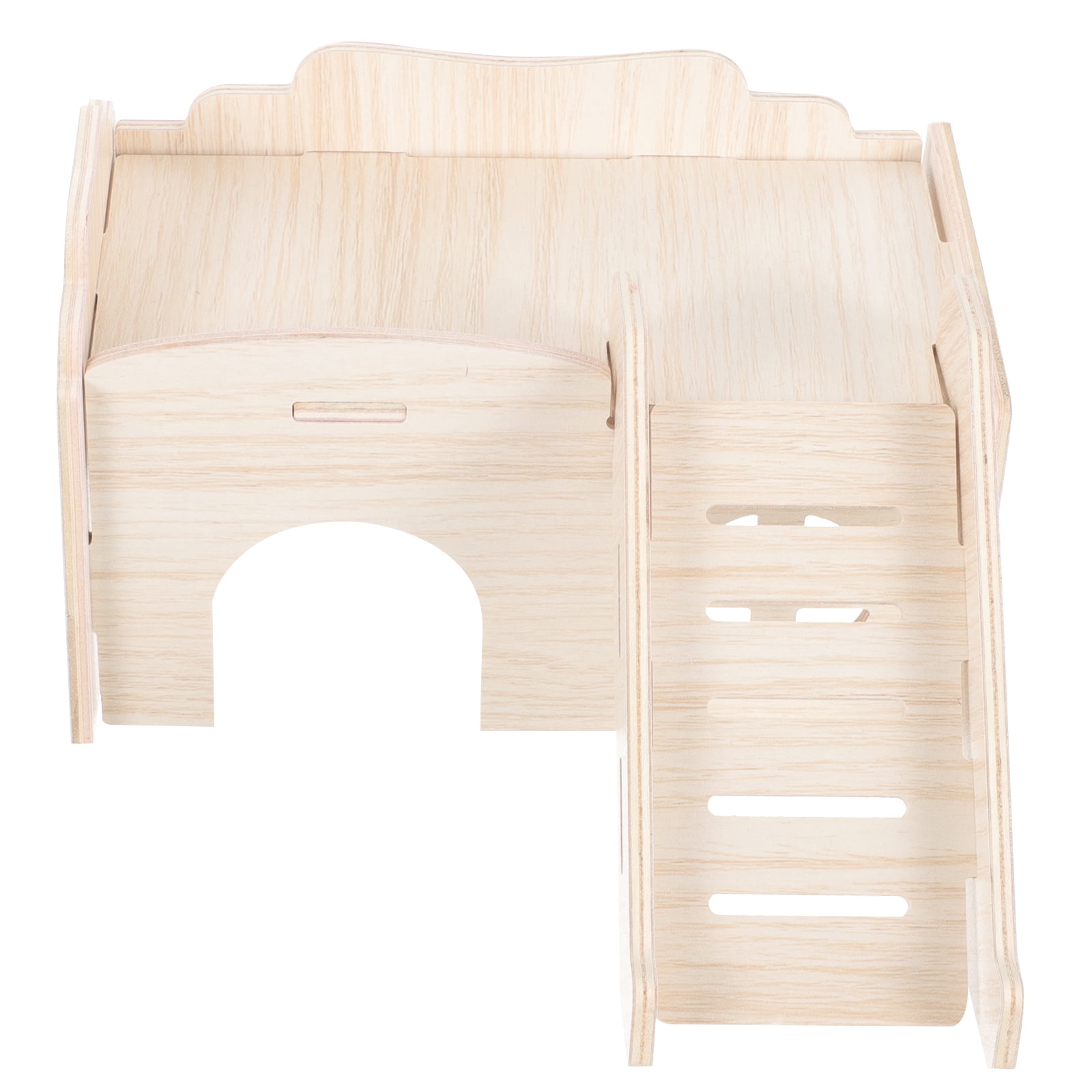 Wooden Hamster Bed Houses and Hideouts Accessories Guinea Castle Small Animal Cage Gerbil Pig Toys