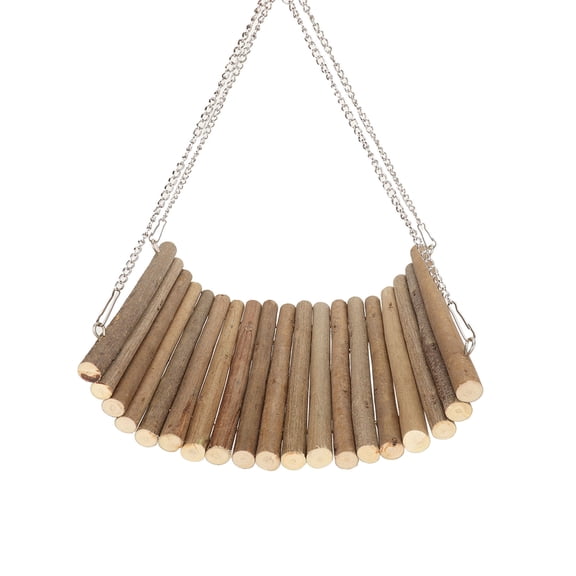 Wooden Hamster Swing Hammock Large Space For Climbing And Playing Hamster Swing Hammock With Hanging Chain Hamster Guinea Pig Molar Hammock Hammock Cute Swing Design