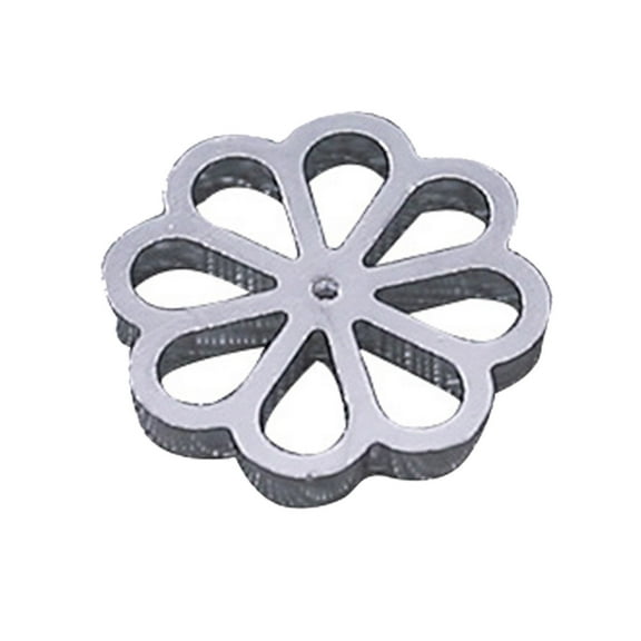 Wooden Handle Aluminum Frying Molds 4.7in Detachable Food Grade For Baking Cooking