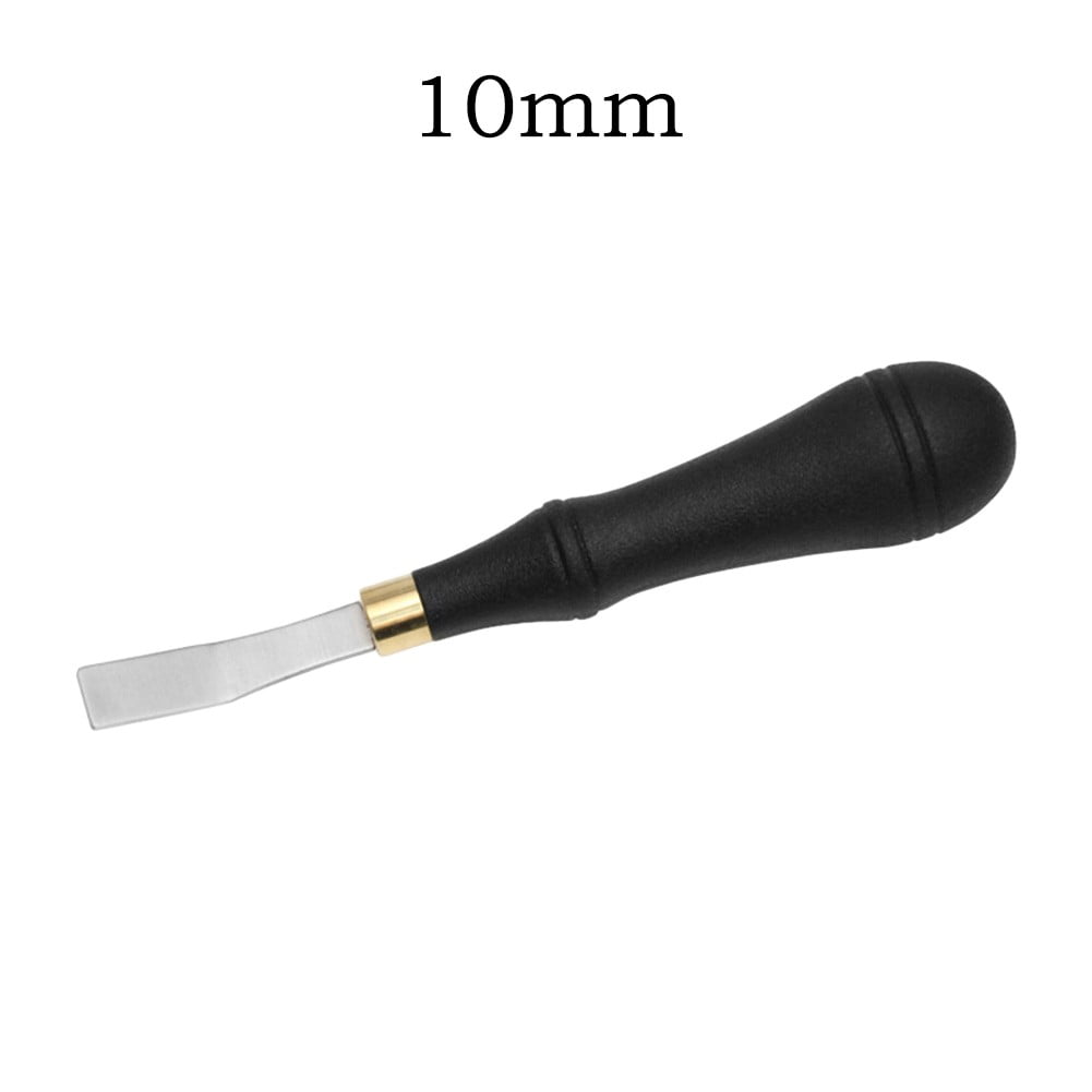 Wooden Handle Rough File Leather Tool DIY Leather Surface Edge ...