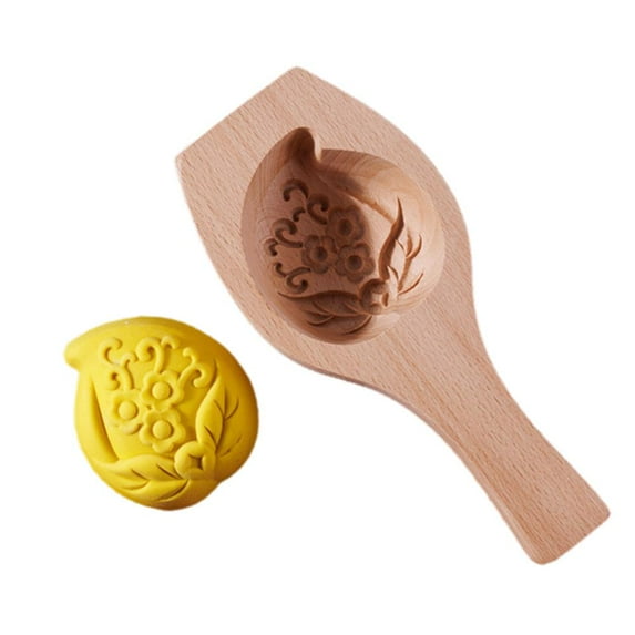 Wooden Handmade Dough Mold for Making Buns, Pastries and Other Delicacies in Kitchen