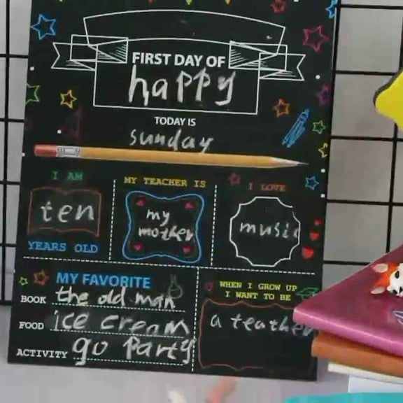 Wooden Hanging Mini Blackboard Message Writing Board Mini Small Listing