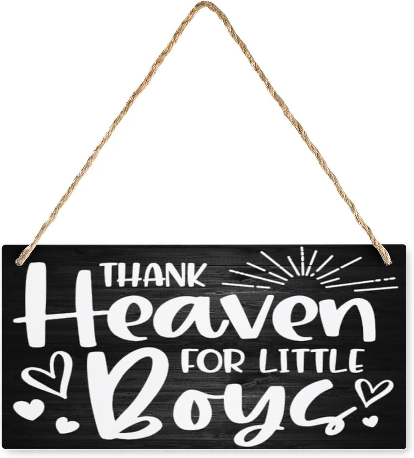 friday + saturday: thank heaven for little boys tee (baby)