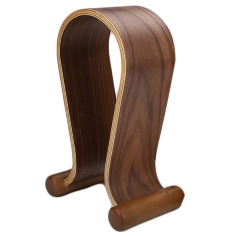 Earphone Rack Wooden Headset U shape Rack Headphone Display Stand Earphone Hanger ...