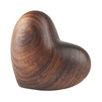 Wooden Hearts 3D Handmade Wood Heart Decorations for DIY Craft Wedding Anniversary