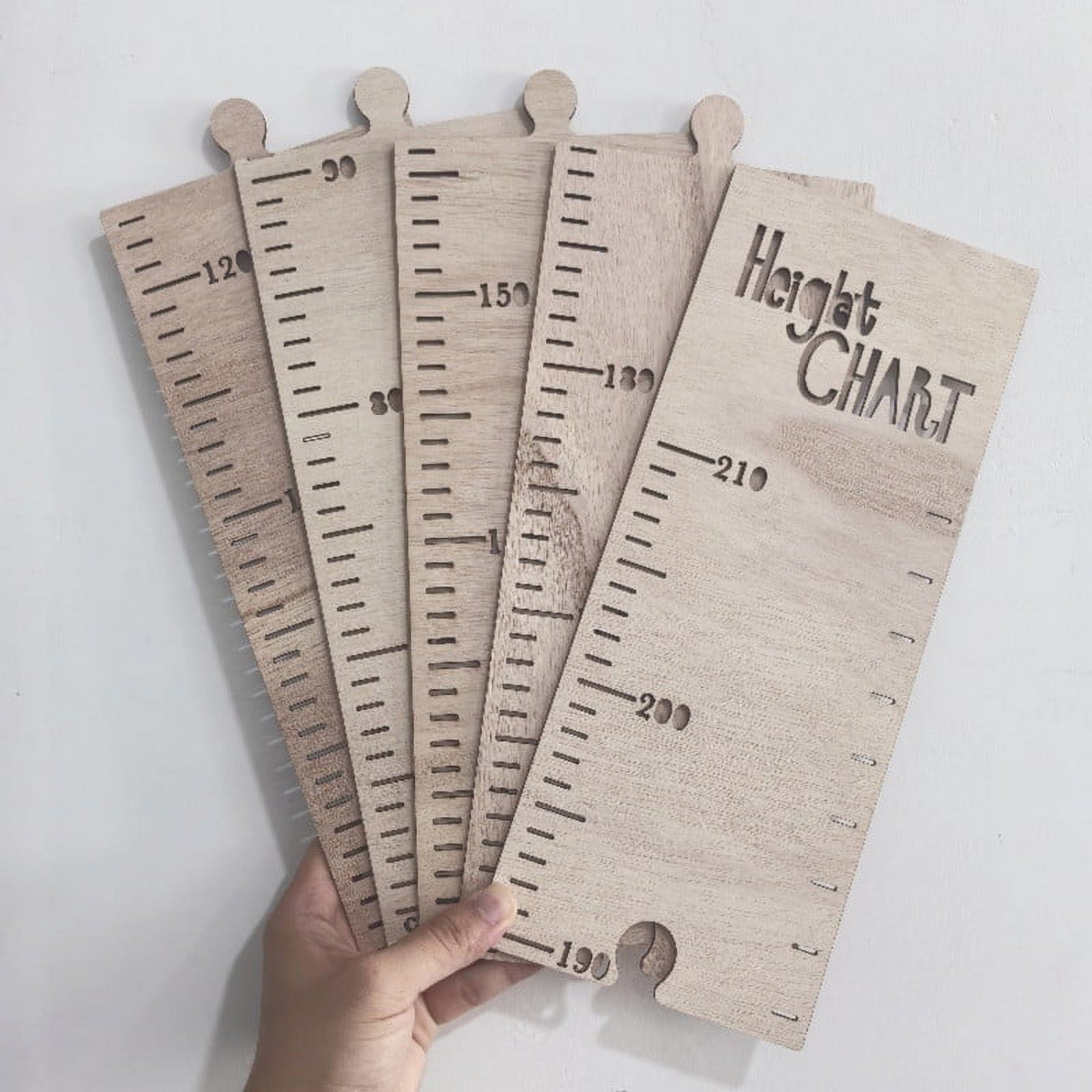 Wooden Height Ruler for Wall Child Height Wall Chart Height Chart for