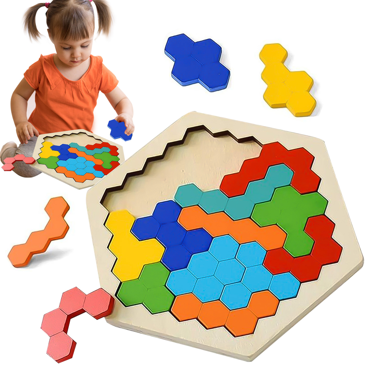 Spark Create Imagine Wooden Block Sorting Activity Cube, Baby and ...