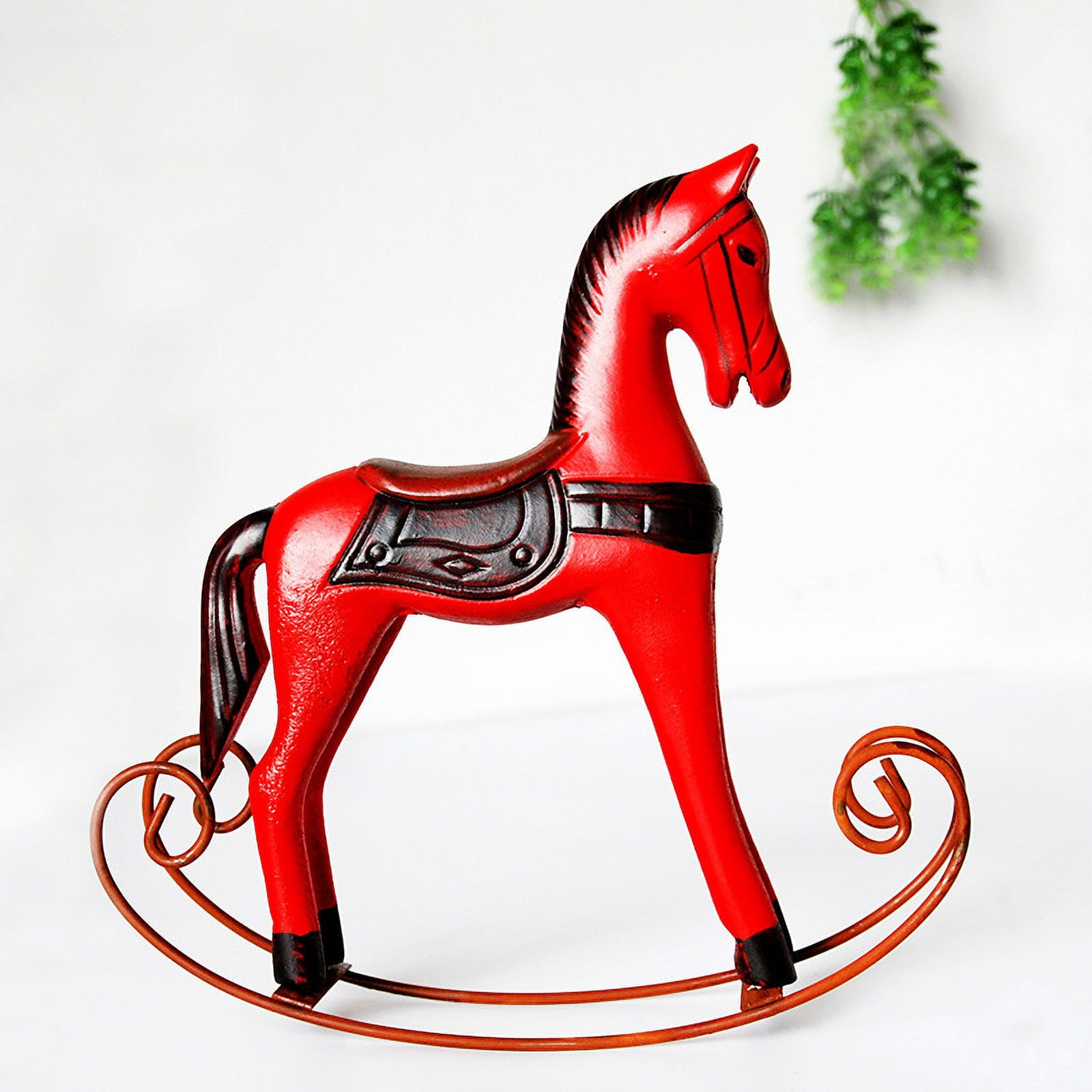 Wooden Horse Table Decoration Horse Wooden Craft Home Furnishing