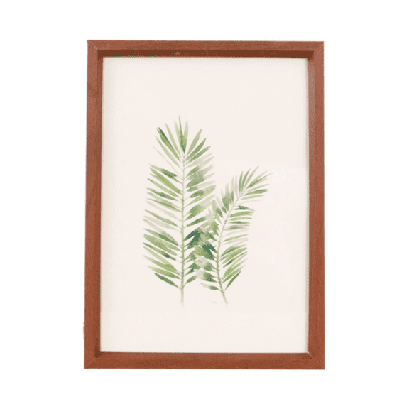 Wooden Inclined Desktop Photo Frame for Wall Hanging and Tabletop Display Decorative Poster Picture Holder