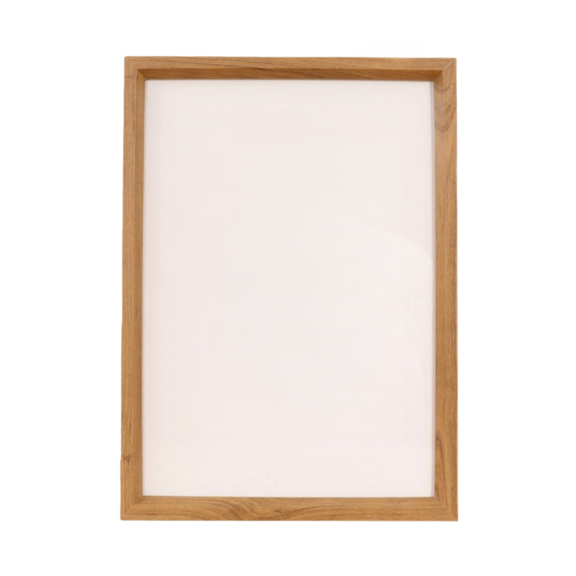 Wooden Inclined Photo Frame for Wall and Desktop Display Function Hanging Standing Decorative Poster Picture Holder