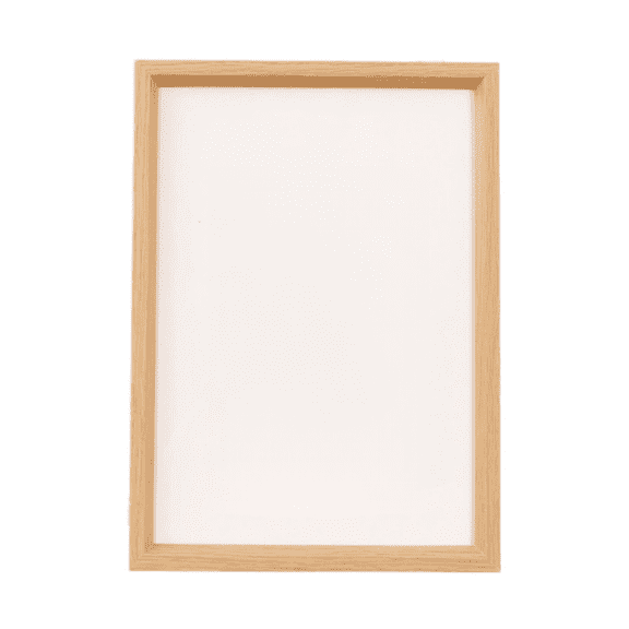 Wooden Inclined Photo Frame for Wall and Desktop Display Function Hanging and Standing Decorative Poster Picture Holder