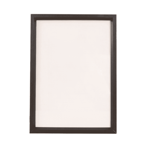 Wooden Inclined Photo Frame for Wall and Desktop Display Use Decorative Poster Picture Holder