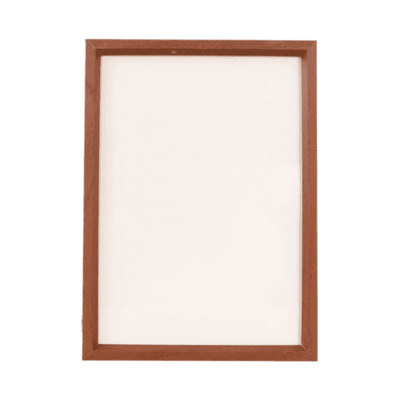 Wooden Inclined Photo Frame for Wall and Desktop Display Use Decorative Poster Picture Holder