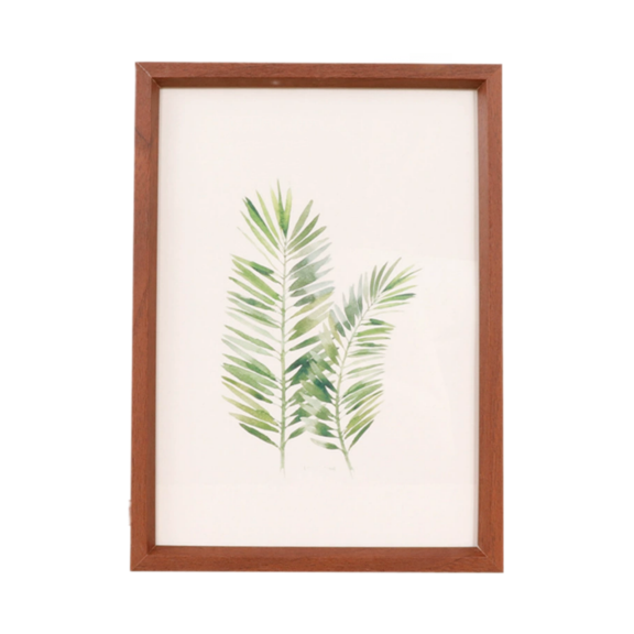 Wooden Inclined Photo Frame for Wall and Desktop Display Use Hanging and Standing Decorative Picture Holder