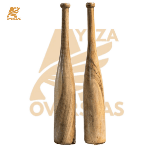 Wooden Indian Mugdar Small and Big Size Clubs / Mugdar / Meel / Clubbell / Karala Kattai Pair / For Fitness /18KG