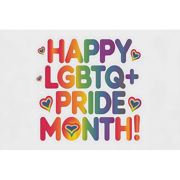 Wooden Jigsaw Puzzles for Adults 1000 Piece Rainbow Text Quothappy Lgbtq Pride Monthquot With Hearts Challenging Family Leisure Toys Difficult Game Artistic Diy Puzzles for School Supplies