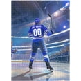 thumbnail image 1 of Wooden Jigsaw Puzzles for Adults - Custom Name and Number on (St. Louis) Ice Hockey Player Art Photo - 300 500 1000PCS Puzzles Game Home Wall Decor, 1 of 5