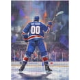 thumbnail image 1 of Wooden Jigsaw Puzzles for Adults - Custom Name and Number on (St. Louis) Ice Hockey Player Art Photo - 300 500 1000PCS Puzzles Game Home Wall Decor, 1 of 5