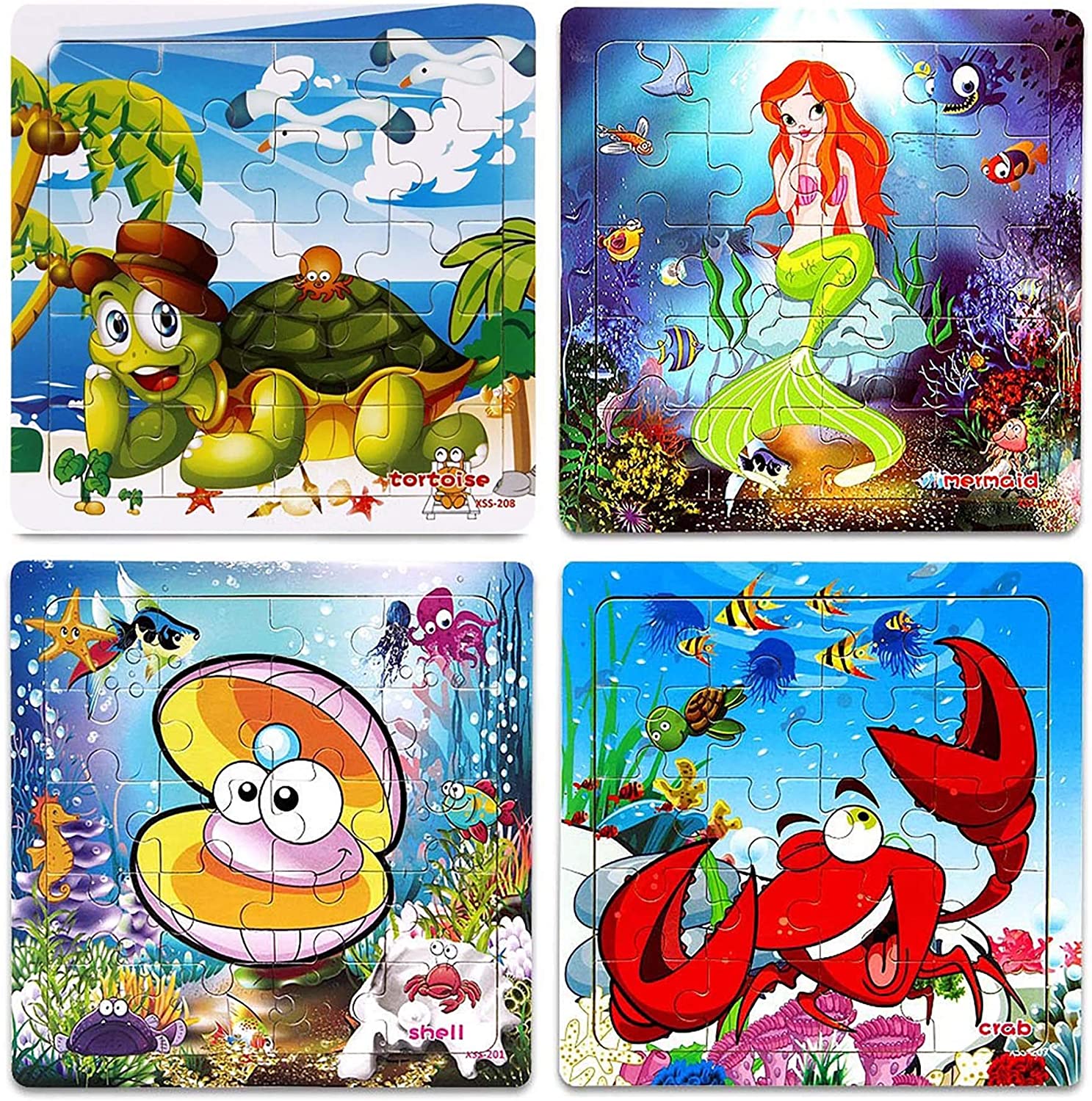 Wooden Jigsaw Puzzles for Kids Age 35 Year Old Puzzles for Toddler
