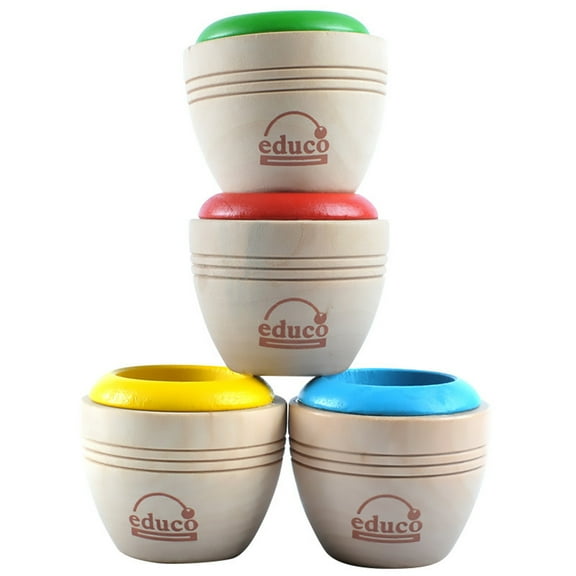 Wooden Kaleidoscope for Kids Children Bamboo Rotating Fascinating Toy New Perspective