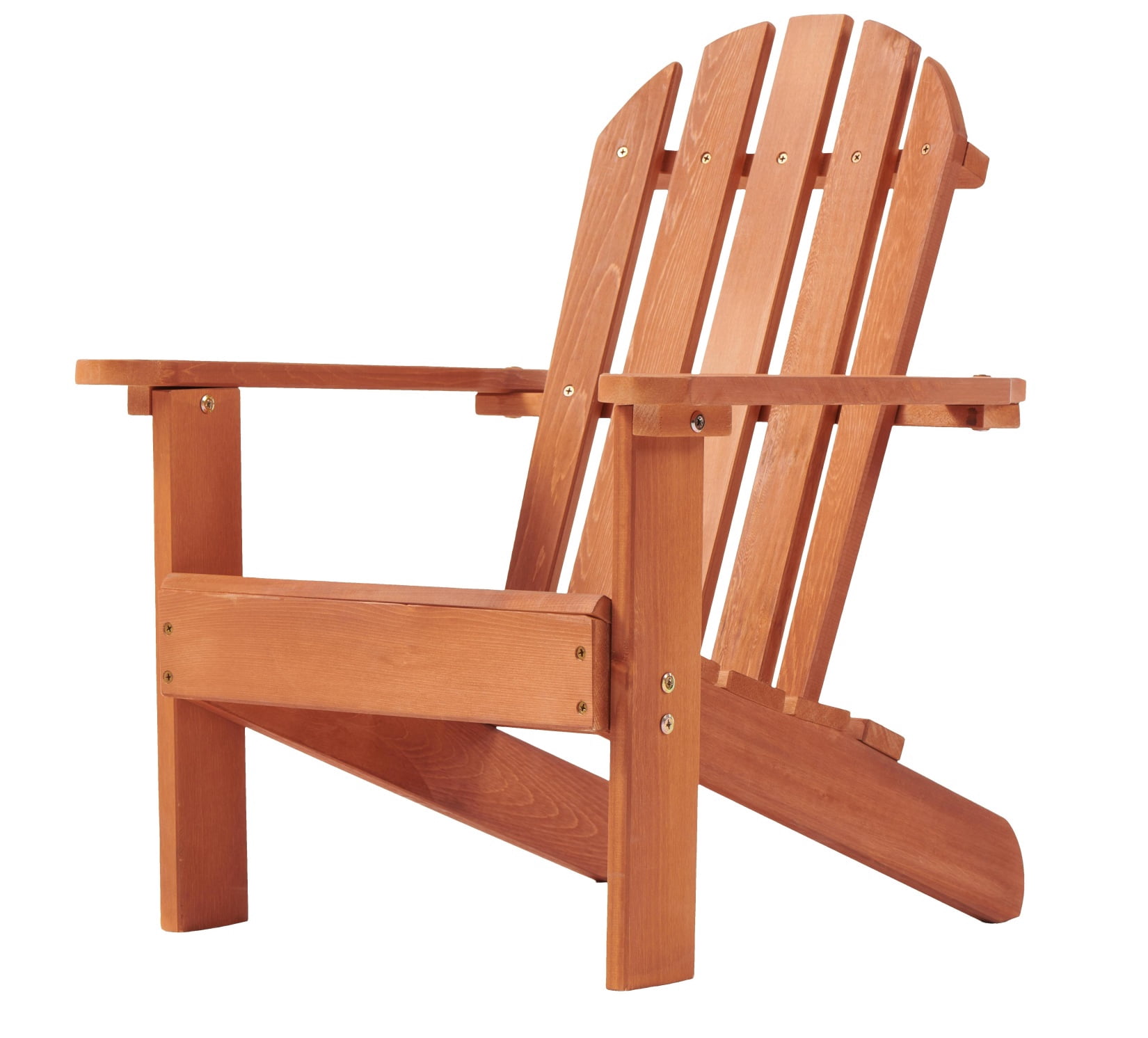 Wooden Kids Adirondack Chair for Indoor/Outdoor Use, Sturdy Cedar Construction with Comfortable Seat, Easy Assembly for Ages 3-10, Safe Lounge Chair for Kids' Birthday Gift