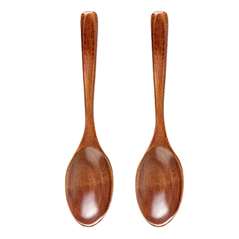 Wooden Kitchen Utensils Set,2 PCs Wooden Spoons for Cooking,Wooden Cooking Utensils,Wooden