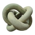 thumbnail image 1 of Wooden Knot Chain Decor, N Rustic Coffee Table Decor, Wood Knot Decor Coffee Table Decor Shelf Decor Table Books Hand Carved Home Decoration Country Rustic Modern Shabby Chic Style 3 Wooden, 1 of 9