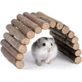 Wooden Ladder Bridge for Hamsters, Guinea Pigs, Rats, Hedgehogs