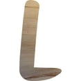 thumbnail image 1 of Wooden Large Letter L, Unpainted Wood 12'' Alphabet Craft Letter, DIY Art, 1 of 3