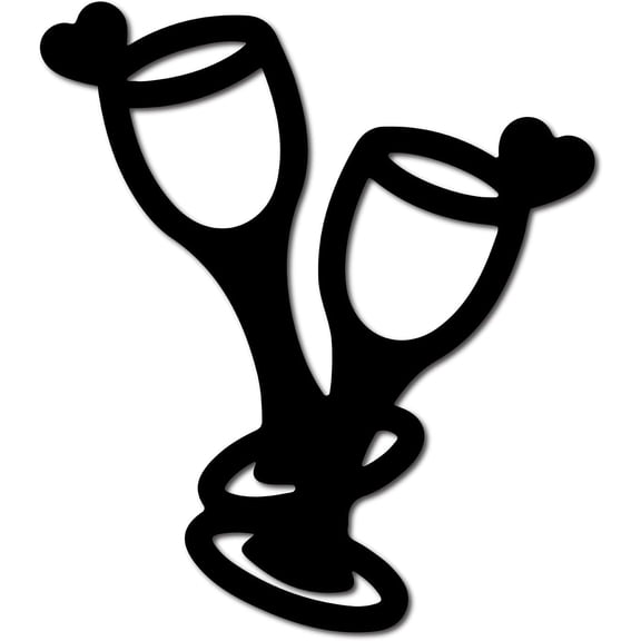 Wooden Laser Cutout Embellishment Unfinished Slices Wood Crafts DIY Wall Sign Cup Painting Ornaments Art Project for Personalized Kitchen Home Wall Decor Supplies 10x9Inch Black